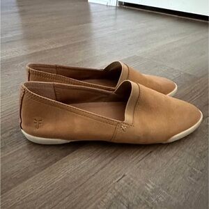 Frye Brown Leather Loafers